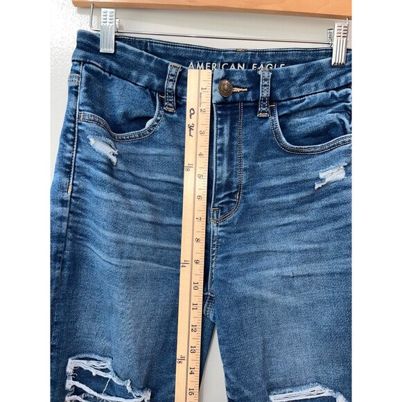 American Eagle Women's Jeans Size 6 Curvy High Rise Jeggings‎ - Picture 5 of 10